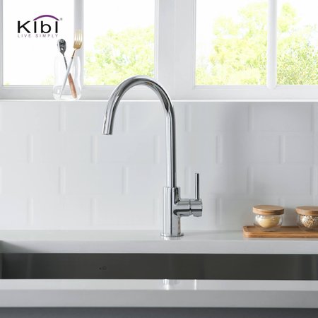 Kibi Lowa Single Handle Bar Sink Faucet KKF2001CH